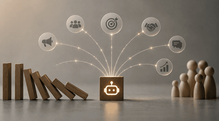 Agentic AI marketing automation and sales enquiry to CRM automation