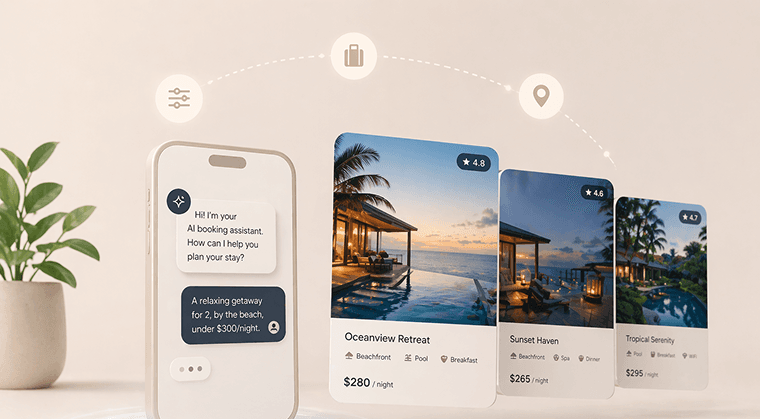 Intelligent hospitality platform with POS data and AI booking assistant